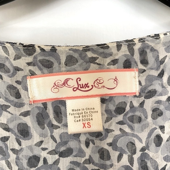 Silk Tunic Top by Lux - Picture 5 of 9